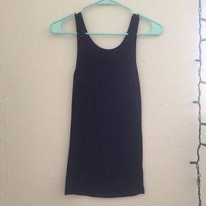Black Basic Tank Top